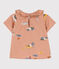 Babies' Short-Sleeved Patterned Poplin Blouse VINTAGE /MULTICO