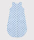 Babies' 2 TOG whale print cotton sleeping bag
